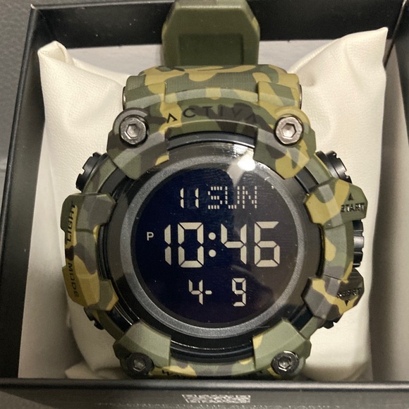 Activa Men's Watch - 56mm Camouflage Green (ACW1968-001)